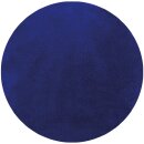 Kissenhülle "Kuschel" ca. 30x30cm blau - royalblau mit Füllung