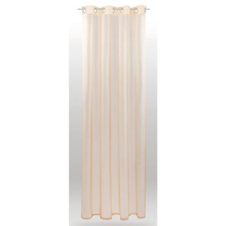 Ösenschal Noella Transparent 140x145cm, Farbe: beige - nude