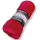 Kuscheldecke "Cashmere Touch" Wohndecke beere - himmbeere-150x200 cm