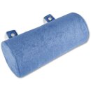 Badewannen Kissen (Rolle) mit Saugnäpfen 10 x 26cm - Blau