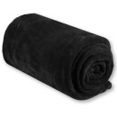 Kuscheldecke Tagesdecke XL ca. 290g/m² ( schwarz / 130x170cm )