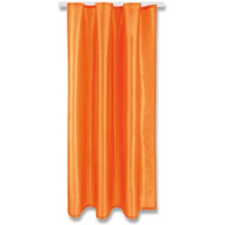 Dekoschal Alessia Universalband orange - möhre 140x145cm