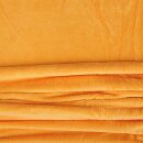 Mikrofaser Decke hellorange - marigold 70x100 cm