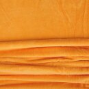 Mikrofaser Decke orange - apricot 80x120cm