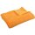 Mikrofaser Decke orange - apricot 80x120cm