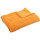 Mikrofaser Decke orange - apricot 80x120 cm