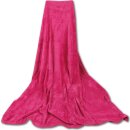 Mikrofaser Decke pink - fuchsia 150x200cm