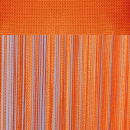 Fadenvorhang Prince 140x250 cm, orange - hellorange