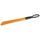 Schuhlöffel mit Schlaufe, Schuhanzieher 30 cm lang - Orange