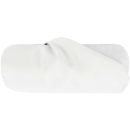 Kissenhülle Ellen Nackenrolle, 10x25 cm - Weiß
