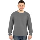 hemmy Herrenpullover Rundhals Grobstrick grau - hellgrau ( XXL )