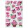 Schaum Sticker Blumen in verschiedenen Design Blumen 2