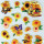 Schaum Sticker Blumen in verschiedenen Design Blumen 3