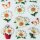 Schaum Sticker Blumen in verschiedenen Design Blumen 4