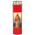 Grabkerze Rot 170h ( Deckel Gold ) - Jesus