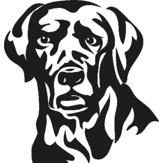 Grablicht ( Wei ) Grabkerze ca. 48h Brenndauer - Hunde 2