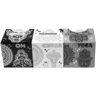 Duftkerzen Yoga - 3er Pack - Kerze im Glas