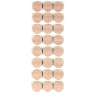 Anti-Rutsch Pads, Möbelschutz Rund Ø 28 mm - Beige