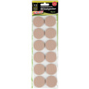 Anti-Rutsch Pads, Möbelschutz Rund Ø 40 mm - Beige