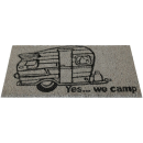 Kokos Fußmatte - grau - 25x50cm Yes we camp