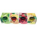 Duftkerzen im Glas "Selection" Fruits 4er-Pack