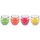 Duftkerzen im Glas "Selection" Fruits 4er-Pack