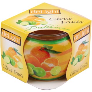 Duftkerze "Motiv" Kerze Raumduft - Citrus Fruits