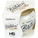 Duftkerze Sprüche Kerze Raumduft - Birthday ( Geburtstag )