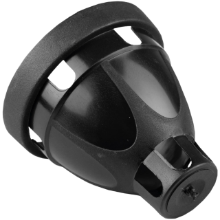 Grablicht Turm 50h Brenndauer, Grabkerze aus Glas