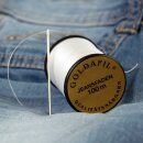 Jeansfaden, Qualitäts - Nähgarn in 210 D/2 - Jeansgarn Denim - Weiß