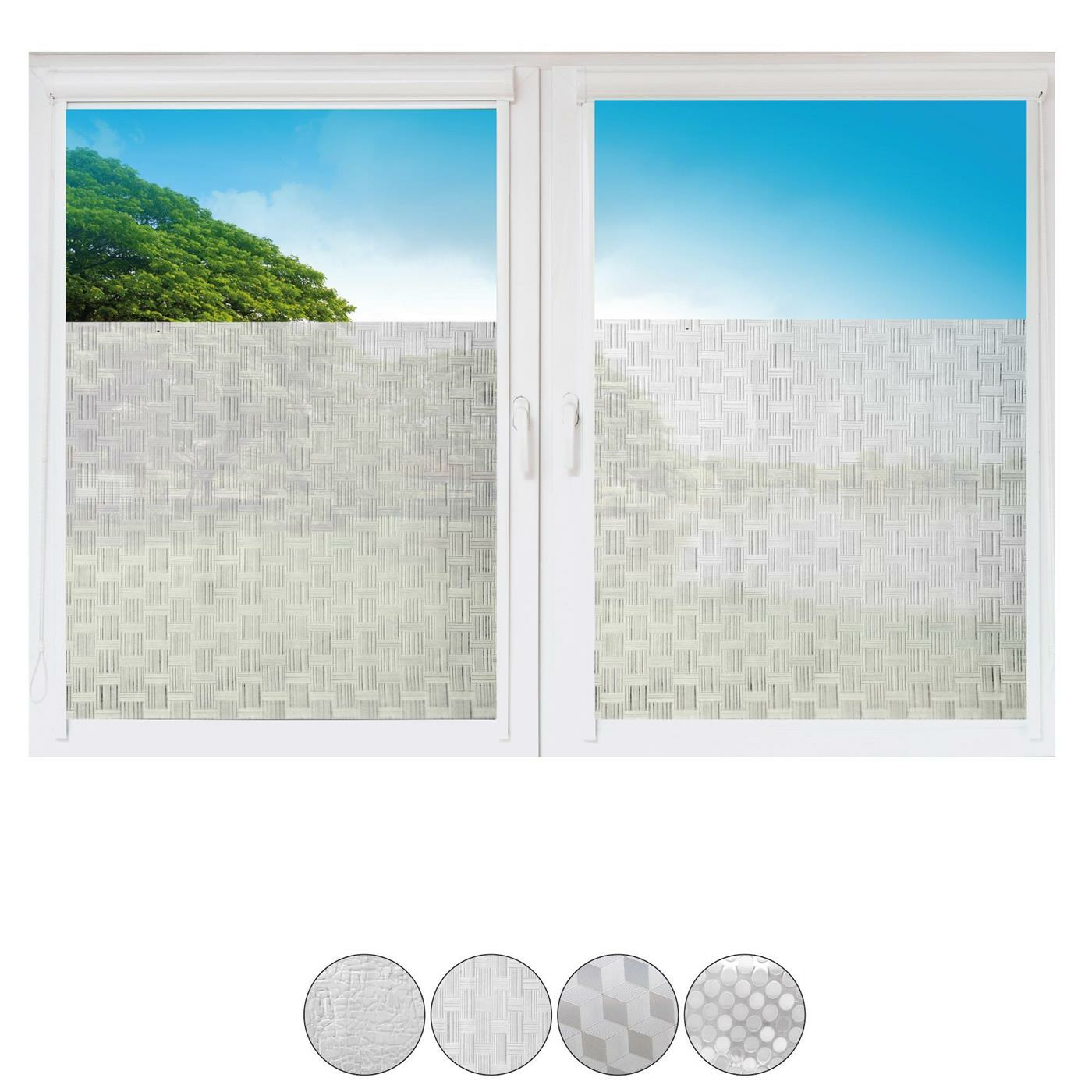 Fensterfolie FOSSEN 45x200 stein