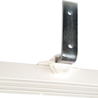 Wandträger für Flächenvorhangschienen und Gardinenschiene variabel bis 200mm 