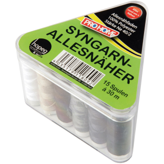 Nhgarn - BOX, Allesnher, 15 Stck  30m ( 0,60 EUR / 100 Meter )