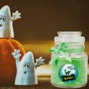 Duftkerze im Glas - Halloween Grün - Bonbon 120gr ( 30h )