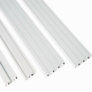Vorhangschiene Aluminium - Weiß