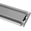 Seitendeckel für "Silber - 1/2 Lauf" Aluminium Vorhangschiene