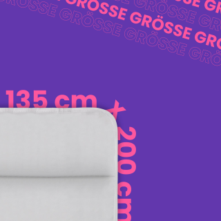 Betten Set Sabine 80x80cm / 135x200cm