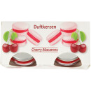 Duftkerze "Macaron" - Kerzen im 2er Pack Cherry