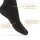 Damen Sneaker Socken, Größe: 35-38, 4 Paar - Schwarz