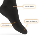 Damen Sneaker Socken, Größe: 39-42, 4 Paar - Schwarz