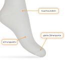 Damen Sneaker Socken, Größe: 39-42, 4 Paar - Weiß