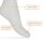 Herren Sneaker Socken, Größe: 43-46, 4 Paar - Weiß