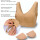 Seamless Komfort BH "mit Polster" 3er Pack - S/M - Beige