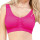 Seamless Komfort BH "mit Polster" 3er Pack - S/M - Pink