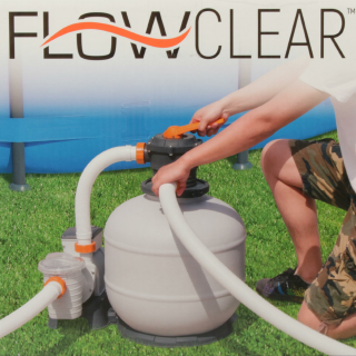 Flowclear Sandfilter 2000gal