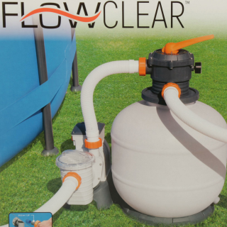 Flowclear Sandfilter 2000gal