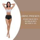 Damen Seamless Hüftslip - Schwarz 40/42 - 2er Pack