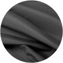 Dekoschal Ellen Ösen Blickdicht 2er Pack - 140x145 cm Schwarz