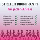 Damen Seamless Bikini Slip - Schwarz 48/50 - 4er Pack