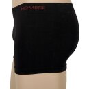 Herren Seamless Boxershort - Schwarz S/M - 3er Pack